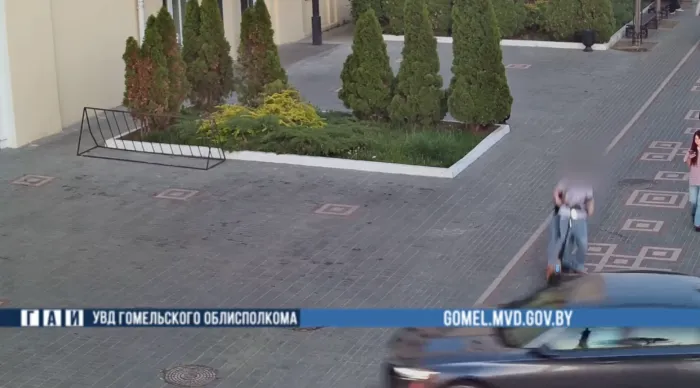 В Гомеле произошло ДТП с участием автомобиля и электросамоката